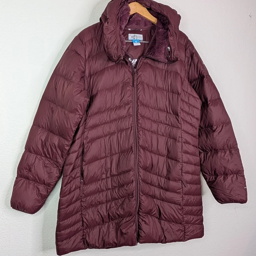 Columbia Women's Autumn Park Down Mid Jacket - Picture 1 of 8